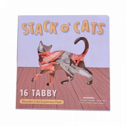 Stack O' Cats - 12 Tabby ryhmässä SEURAPELIT / Lisäosat @ Spelexperten (EMG83658)