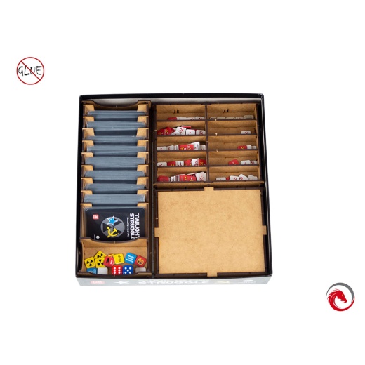 e-Raptor Insert - Twilight Struggle ryhmässä SEURAPELIT / Tarvikkeet / Inserts & Organizers @ Spelexperten (ERP2096)