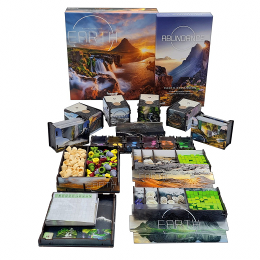 e-Raptor Insert - Earth + Expansion UV Print ryhmässä SEURAPELIT / Tarvikkeet / Inserts & Organizers @ Spelexperten (ERP9767)