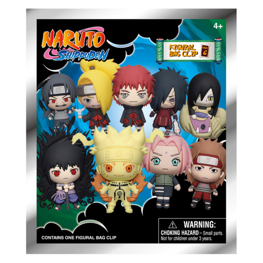 Naruto Shippuden Figural Bag Clip ryhmässä LELUT / Collectibles @ Spelexperten (ET-10834)