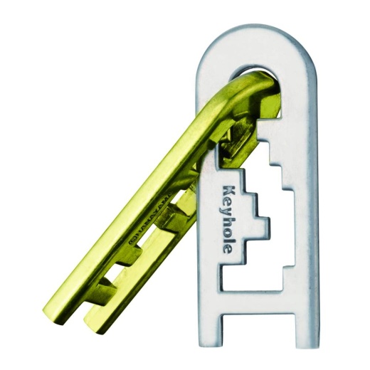 Huzzle / Hanayama - Key Hole ryhmässä SEURAPELIT / Pulmia & puuhaa @ Spelexperten (EU473743)