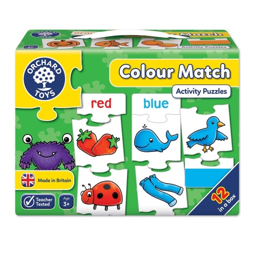 Colour Match Jigsaw Puzzle ryhmässä  @ Spelexperten (F-223)