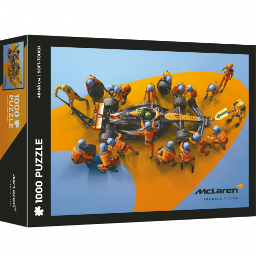 Trefl Puzzle: Mclaren Formula 1 World Fastest Stop 1000 ryhmässä PALAPELIT / Trefl @ Spelexperten (F1-1005255)
