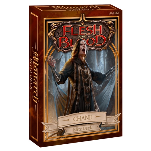 Flesh and Blood TCG: Monarch - Chane Blitz Deck ryhmässä SEURAPELIT / Korttipelit @ Spelexperten (FAB2102-CHA)