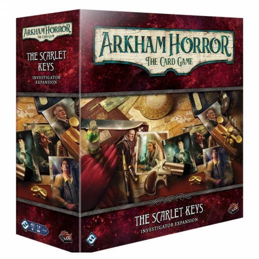 Arkham Horror: TCG - The Scarlet Keys Investigator Expansion ryhmässä SEURAPELIT / Lisäosat @ Spelexperten (FAHC69)