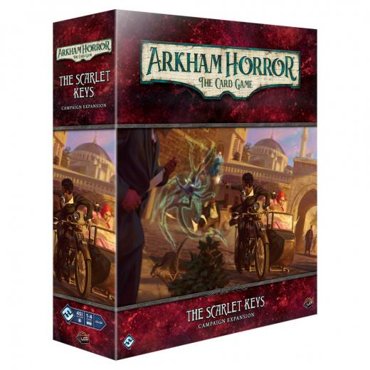 Arkham Horror: TCG - The Scarlet Keys Campaign Expansion ryhmässä SEURAPELIT / Lisäosat @ Spelexperten (FAHC70)