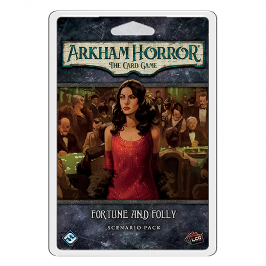 Arkham Horror: TCG - Fortune and Folly Scenario Pack (Exp.) ryhmässä SEURAPELIT / Lisäosat @ Spelexperten (FAHC71)