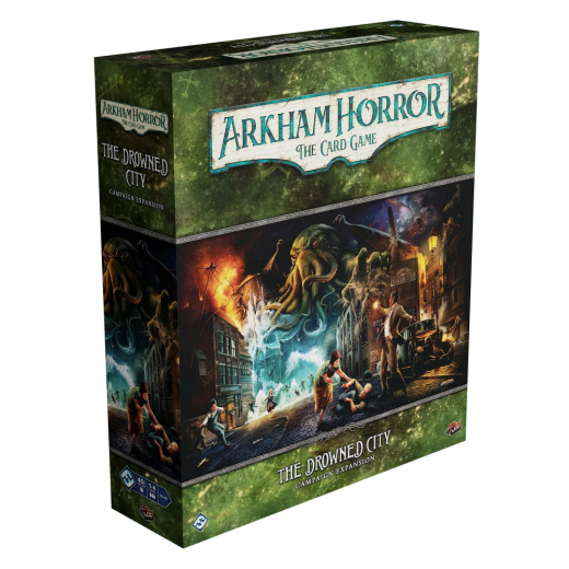 Arkham Horror: TCG - The Drowned City Campaign Expansion ryhmässä SEURAPELIT / Pelisarjat / Arkham Horror the Card Game @ Spelexperten (FAHC84)