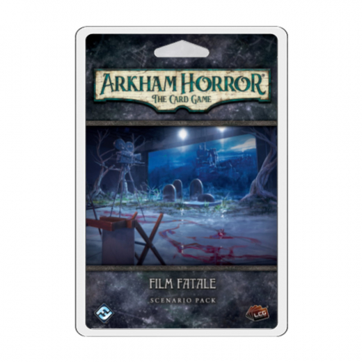 Arkham Horror: TCG Film Fatale Scenario Pack (Exp.) ryhmässä SEURAPELIT / Pelisarjat / Arkham Horror the Card Game @ Spelexperten (FAHC85)