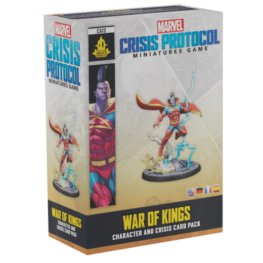 Marvel: Crisis Protocol -  War of Kings Character and Crisis Card Pack (Exp.) ryhmässä SEURAPELIT / Pelisarjat / Marvel Crisis Protocol @ Spelexperten (FCA13)