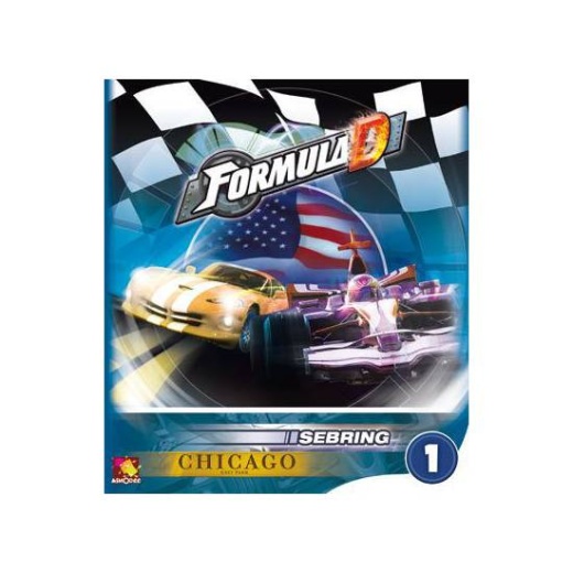 Formula D: Circuits 1 - Sebring & Chicago (Exp.) ryhmässä SEURAPELIT / Lisäosat @ Spelexperten (FDC1)