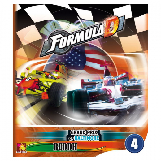 Formula D: Circuits 4 - Grand Prix of Baltimore and Buddh  (Exp.) ryhmässä SEURAPELIT / Lisäosat @ Spelexperten (FDC4)