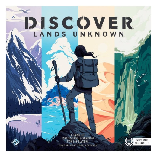 Discover: Lands Unknown ryhmässä SEURAPELIT / Strategiapelit @ Spelexperten (FDSC01)