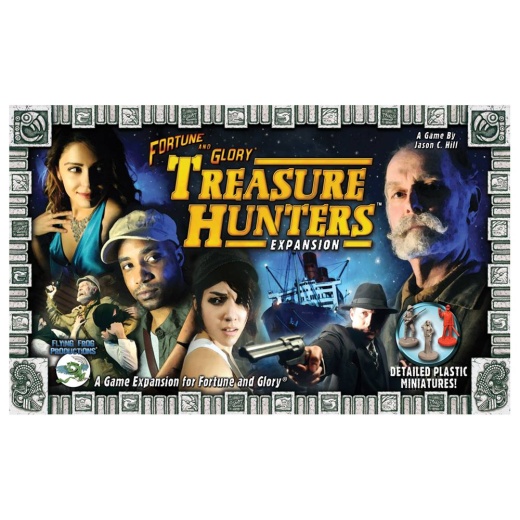 Fortune and Glory: Treasure Hunters (Exp.) ryhmässä SEURAPELIT / Lisäosat @ Spelexperten (FFP0504)