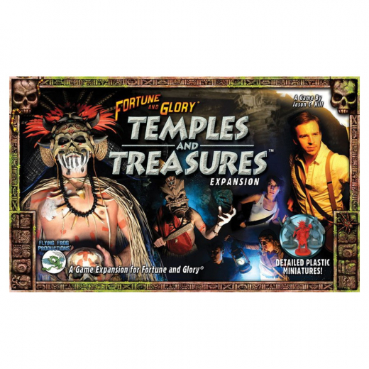 Fortune and Glory: Temples and Treasures (Exp.) ryhmässä SEURAPELIT / Lisäosat @ Spelexperten (FFP0505)