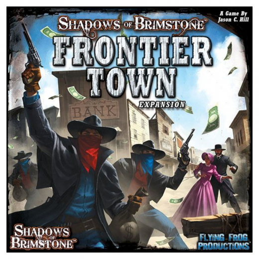 Shadows of Brimstone: Frontier Town (Exp.) ryhmässä SEURAPELIT / Lisäosat @ Spelexperten (FFP0706)
