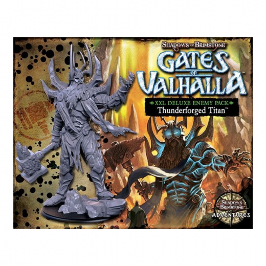 Shadows of Brimstone: Gates of Valhalla - Thunderforged Titan (Exp.) ryhmässä SEURAPELIT / Lisäosat @ Spelexperten (FFP07DE11)