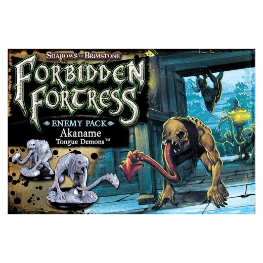 Shadows of Brimstone: Forbidden Fortress - Akaname Tongue Demons (Exp.) ryhmässä SEURAPELIT / Lisäosat @ Spelexperten (FFP07E17)