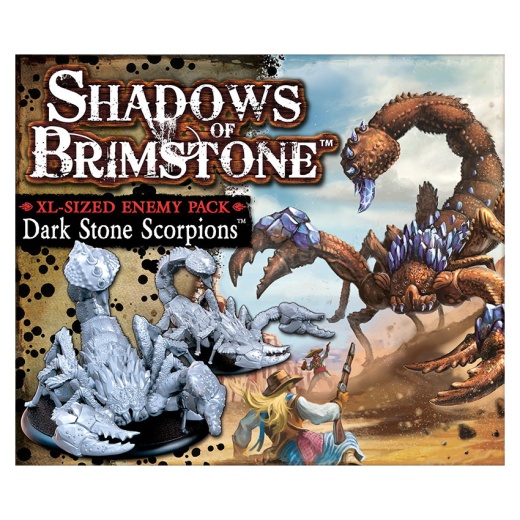 Shadows of Brimstone: Dark Stone Scorpions (Exp.) ryhmässä SEURAPELIT / Lisäosat @ Spelexperten (FFP07E18)