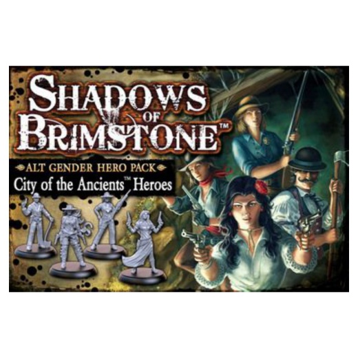 Shadows of Brimstone: City of Ancients - Alt Gender Hero Pack (Exp.) ryhmässä SEURAPELIT / Lisäosat @ Spelexperten (FFP07H01)