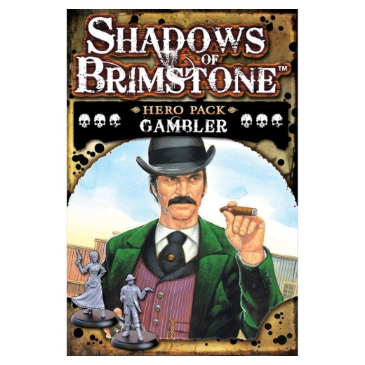 Shadows of Brimstone: Gambler Hero Pack (Exp.) ryhmässä SEURAPELIT / Lisäosat @ Spelexperten (FFP07H06)