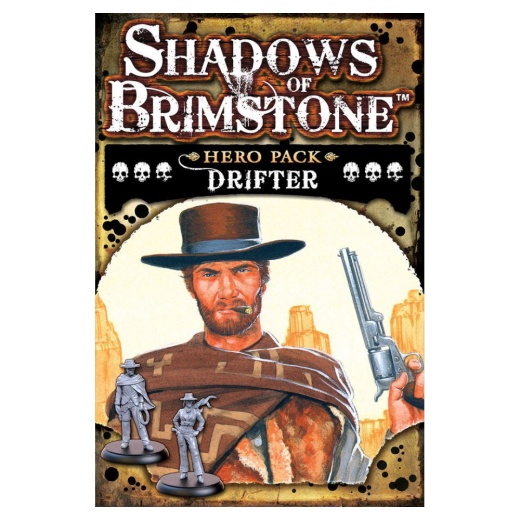 Shadows of Brimstone: Drifter Hero Pack (Exp.) ryhmässä SEURAPELIT / Lisäosat @ Spelexperten (FFP07H07)