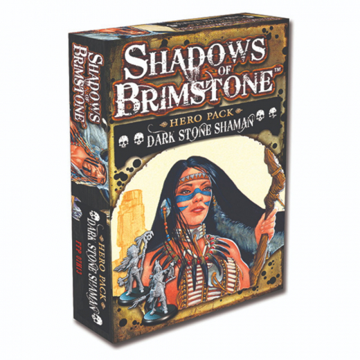Shadows of Brimstone: Dark Stone Shaman Hero Pack (Exp.) ryhmässä SEURAPELIT / Pelisarjat / Shadows of Brimstone @ Spelexperten (FFP07H13)