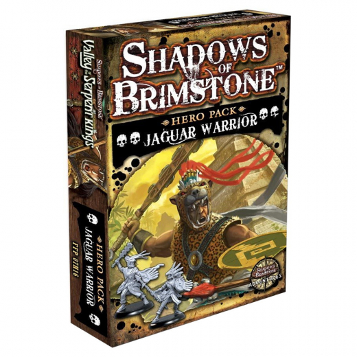 Shadows of Brimstone: Jaguar Warrior Hero Pack (Exp.) ryhmässä SEURAPELIT / Pelisarjat / Shadows of Brimstone @ Spelexperten (FFP07H16)