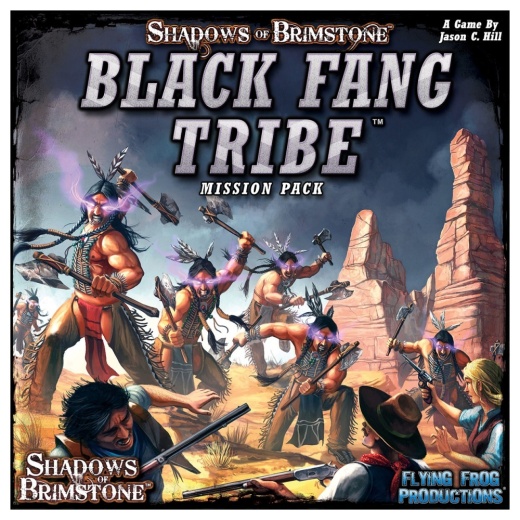 Shadows of Brimstone: Black Fang Tribe Mission Pack (Exp.) ryhmässä SEURAPELIT / Lisäosat @ Spelexperten (FFP07MP04)