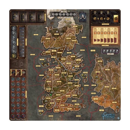 A Game of Thrones: Deluxe Gamemat (Exp.) ryhmässä  @ Spelexperten (FFS80)
