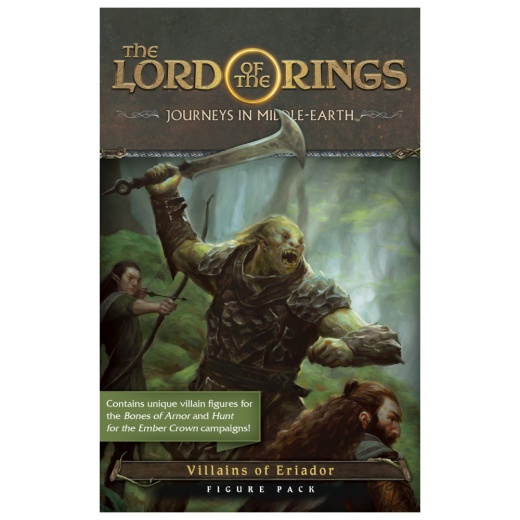 The Lord of the Rings: Journeys in Middle-earth - Villains of Eriador Figure Pack (Exp.) ryhmässä SEURAPELIT / Lisäosat @ Spelexperten (FJME04)
