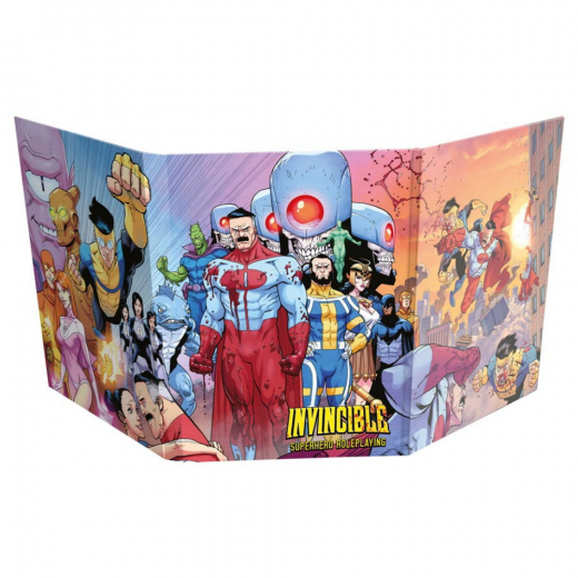 Invincible - Superhero RPG: GM Screen ryhmässä SEURAPELIT / Roolipelit @ Spelexperten (FLFINV004)