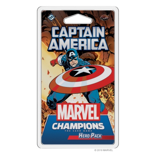 Marvel Champions TCG: Captain America Hero Pack (Exp.) ryhmässä SEURAPELIT / Lisäosat @ Spelexperten (FMC04EN)