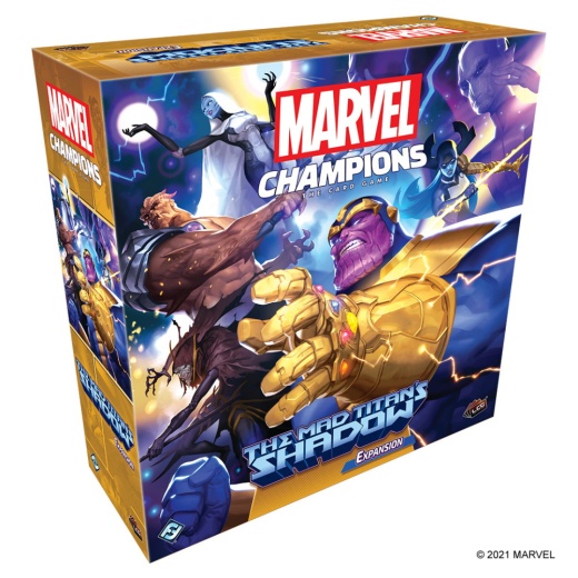 Marvel Champions TCG: The Mad Titan's Shadow (Exp.) ryhmässä SEURAPELIT / Lisäosat @ Spelexperten (FMC21EN)