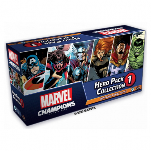 Marvel Champions TCG: Hero Pack - Collection 1 (Exp.) ryhmässä SEURAPELIT / Lisäosat @ Spelexperten (FMCHL01)