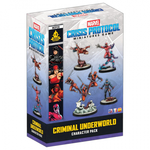 Marvel: Crisis Protocol -  Criminal Underworld (Exp.) ryhmässä SEURAPELIT / Pelisarjat / Marvel Crisis Protocol @ Spelexperten (FMCP20)