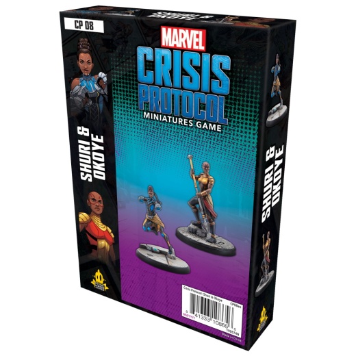 Marvel: Crisis Protocol - Shuri and Okoye (Exp.) ryhmässä SEURAPELIT / Lisäosat @ Spelexperten (FMSG08)