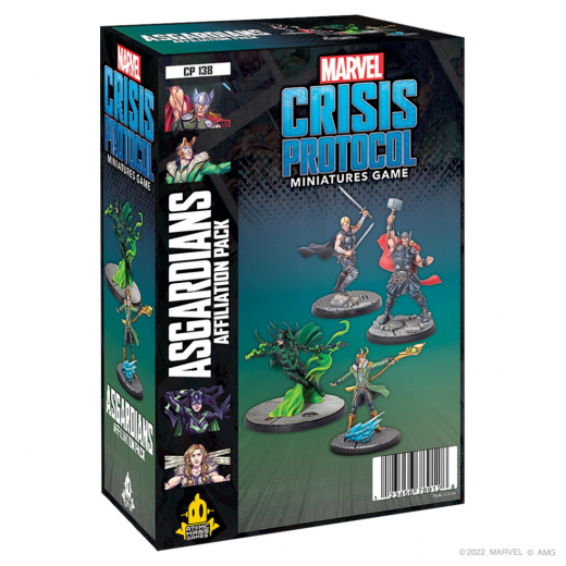 Marvel: Crisis Protocol - Asgardians Affiliation Pack (Exp.) ryhmässä SEURAPELIT / Lisäosat @ Spelexperten (FMSG138)