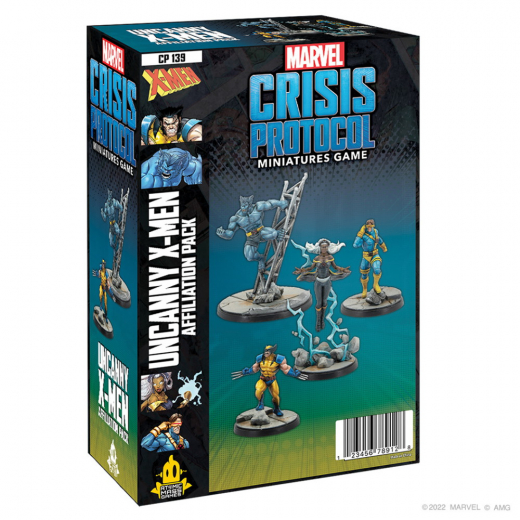 Marvel: Crisis Protocol - Uncanny X-Men Affiliation Pack (Exp.) ryhmässä SEURAPELIT / Lisäosat @ Spelexperten (FMSG139)