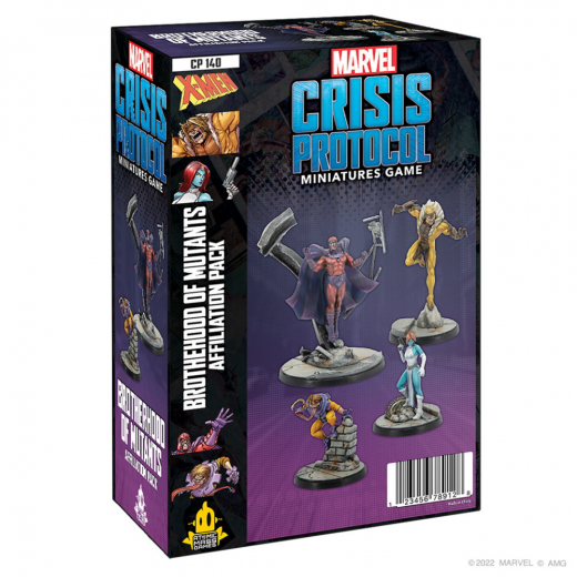 Marvel: Crisis Protocol - Brotherhood of Mutants Affiliation Pack (Exp.) ryhmässä SEURAPELIT / Lisäosat @ Spelexperten (FMSG140)