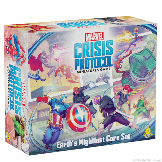Marvel: Crisis Protocol - Earth's Mightiest Core Set ryhmässä SEURAPELIT / Strategiapelit @ Spelexperten (FMSG143)
