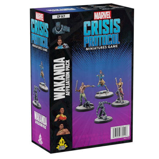 Marvel: Crisis Protocol - Wakanda Affiliation Pack (Exp.) ryhmässä SEURAPELIT / Lisäosat @ Spelexperten (FMSG147)