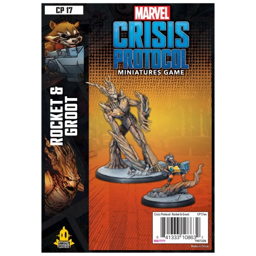 Marvel: Crisis Protocol - Rocket & Groot (Exp.) ryhmässä SEURAPELIT / Lisäosat @ Spelexperten (FMSG17)