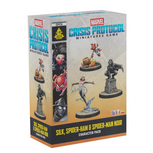 Marvel: Crisis Protocol -  Silk, Spider-Ham and Spider-Man Noir (Exp.) ryhmässä SEURAPELIT / Pelisarjat / Marvel Crisis Protocol @ Spelexperten (FMSG170)