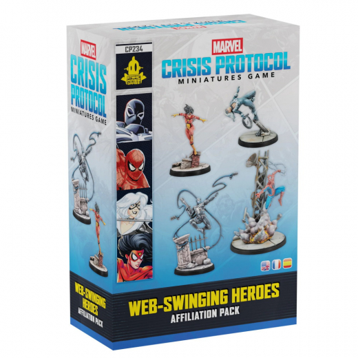Marvel: Crisis Protocol - Web-Swinging Heroes Affiliation Pack (Exp.) ryhmässä SEURAPELIT / Pelisarjat / Marvel Crisis Protocol @ Spelexperten (FMSG234)