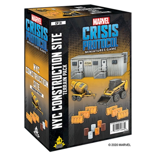 Marvel: Crisis Protocol - NYC Construction Site Terrain (Exp.) ryhmässä SEURAPELIT / Lisäosat @ Spelexperten (FMSG31)