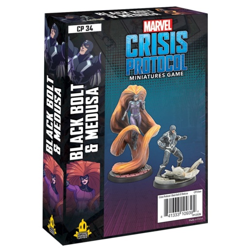 Marvel: Crisis Protocol - Black Bolt and Medusa (Exp.) ryhmässä SEURAPELIT / Lisäosat @ Spelexperten (FMSG34)