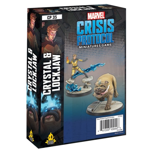 Marvel: Crisis Protocol - Crystal and Lockjaw (Exp.) ryhmässä SEURAPELIT / Lisäosat @ Spelexperten (FMSG35)