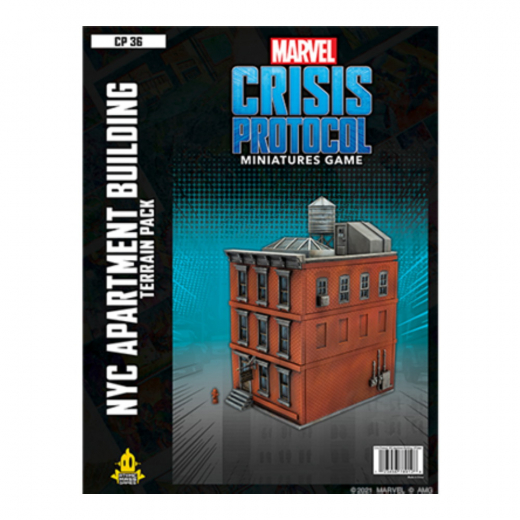 Marvel: Crisis Protocol - NYC Apartment Building Terrain Pack (Exp.) ryhmässä SEURAPELIT / Lisäosat @ Spelexperten (FMSG36)
