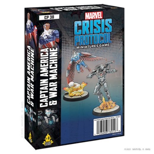 Marvel: Crisis Protocol - Captain America and War Machine (Exp.) ryhmässä SEURAPELIT / Lisäosat @ Spelexperten (FMSG38)